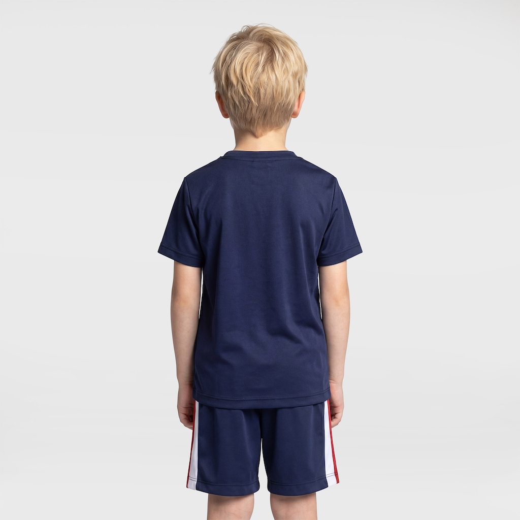 Imagem 2 do produto Kit de Uniforme PSG Infantil Mini Craque Camiseta + Calção