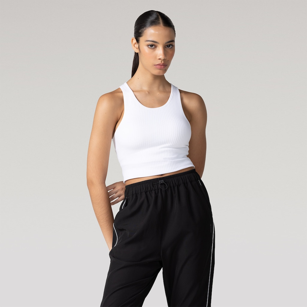 Imagem 4 do produto Camiseta Regata Feminina Oxer com Bojo Canelada Sem Costura