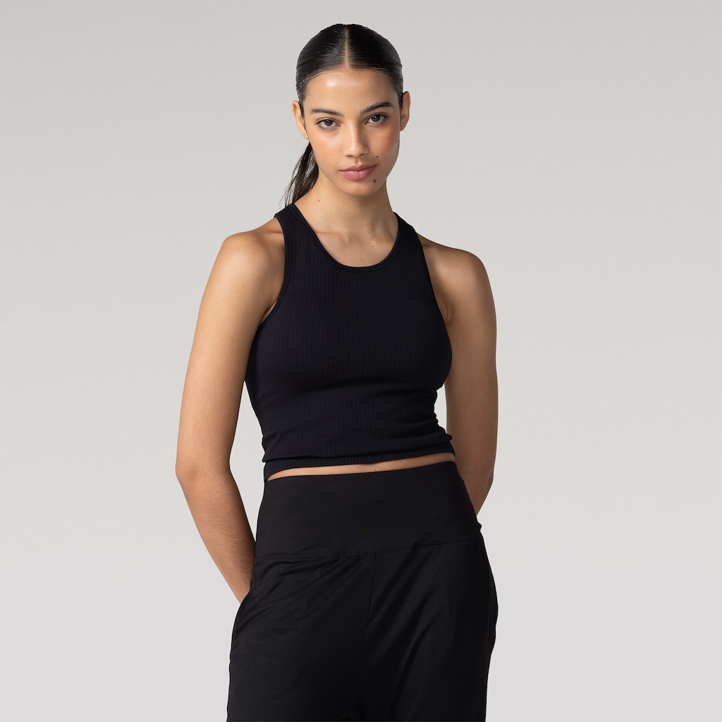 Imagem 4 do produto Camiseta Regata Feminina Oxer com Bojo Canelada Sem Costura