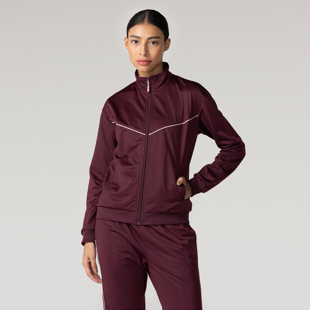 Imagem 3 do produto Conjunto de Agasalho Oxer Feminino Politrico Bolso Recortes