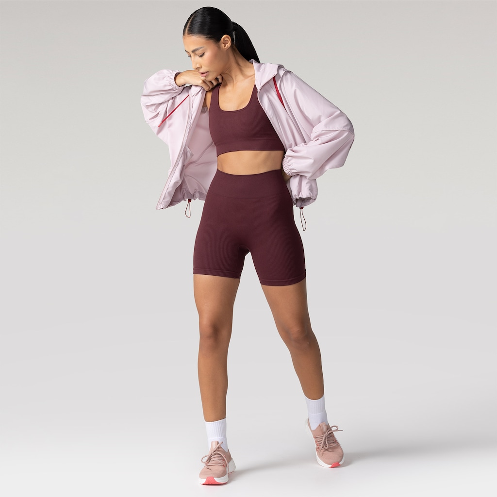 Imagem 3 do produto Top Fitness sem Bojo Oxer Média Sustentação Canelado Sem Costura
