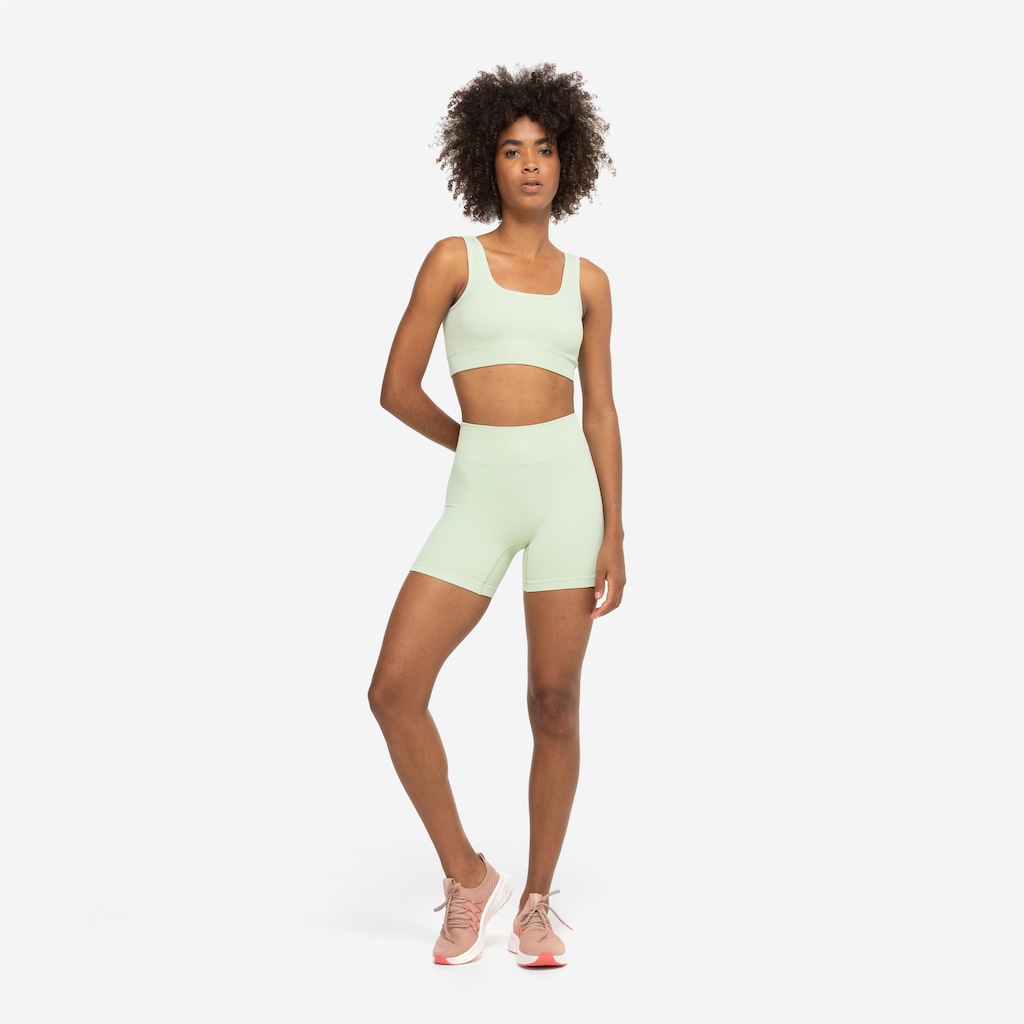 Imagem 3 do produto Top Fitness sem Bojo Oxer Média Sustentação Canelado Sem Costura