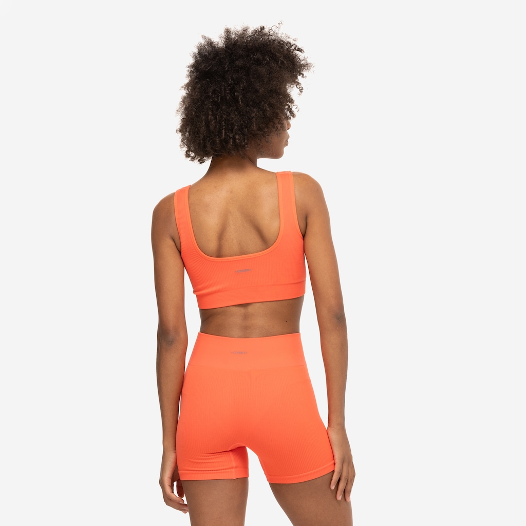 Imagem 2 do produto Top Fitness sem Bojo Oxer Média Sustentação Canelado Sem Costura