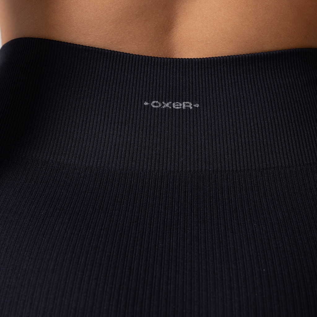 Imagem 4 do produto Calça Legging Feminina Oxer Canelada Sem Costura