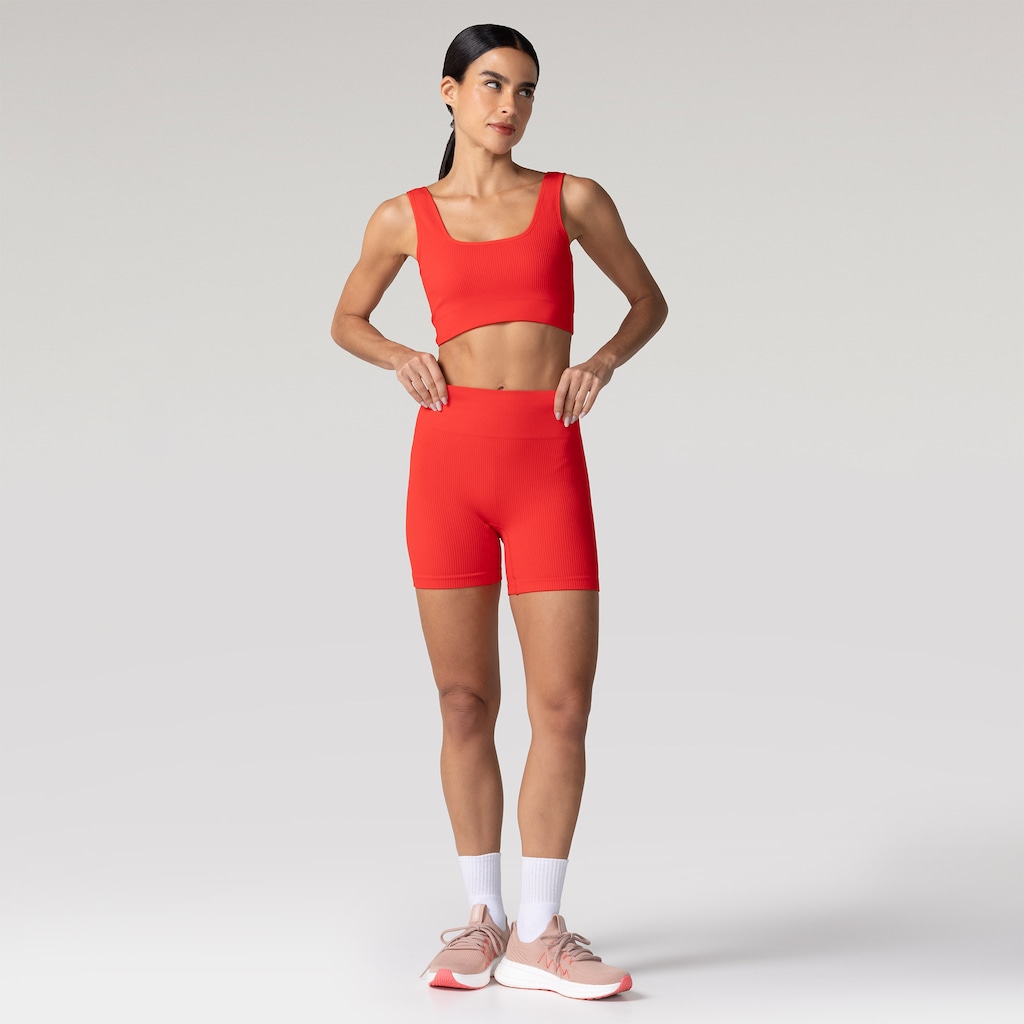 Imagem 4 do produto Short Feminino Oxer Canelado Sem Costura