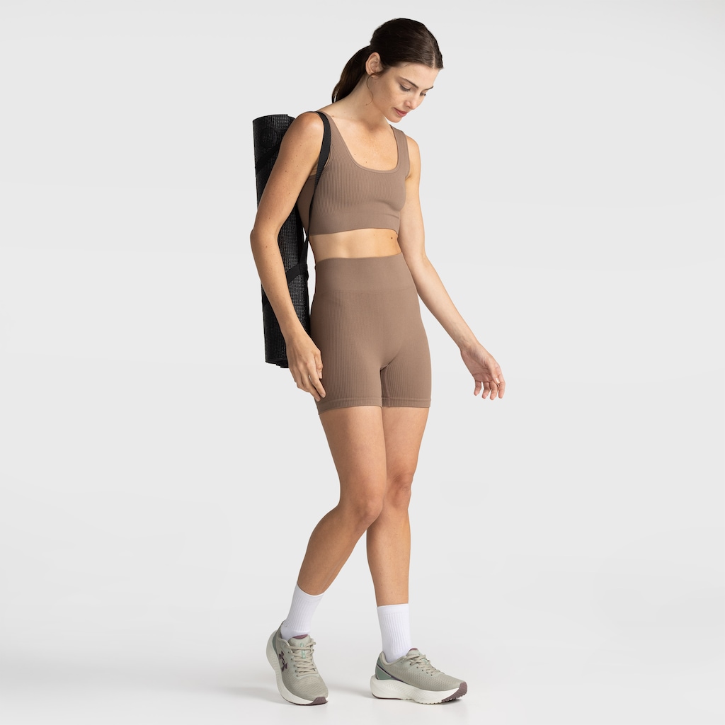 Imagem 3 do produto Short Feminino Oxer Canelado Sem Costura