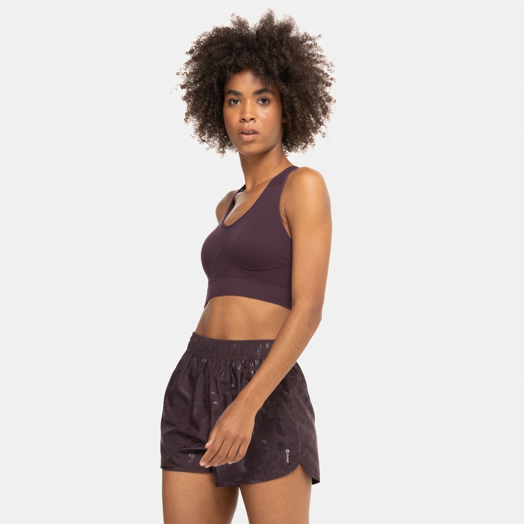 Imagem 4 do produto Top Fitness com Bojo Removível Oxer Baixa Sustentação Nadador Sem Costura Adulto