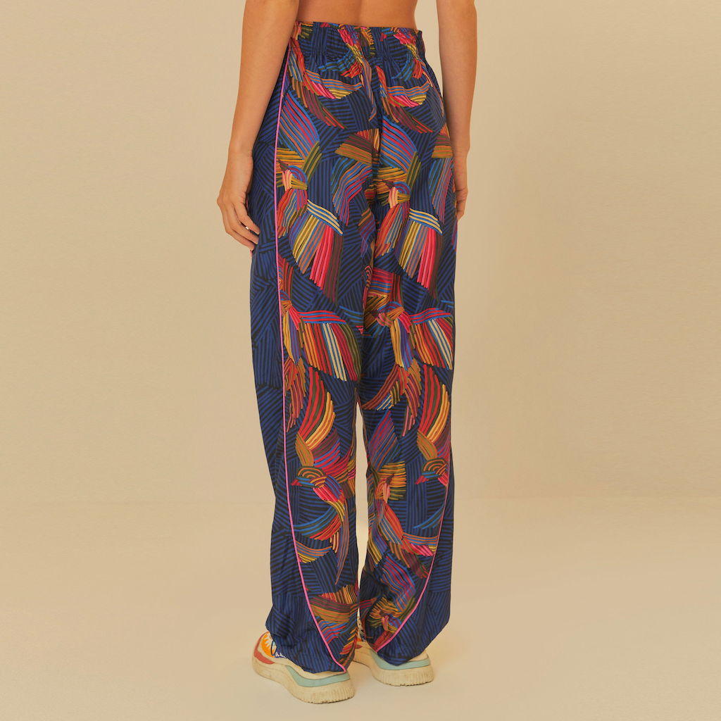 Imagem 2 do produto Calça Jogger Feminina Farm Andorinha Listrada Bex
