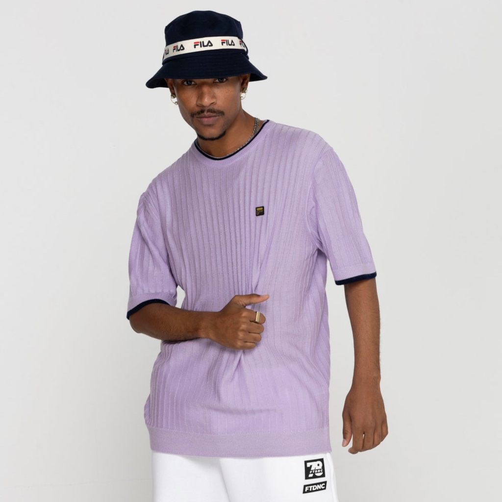 Imagem 3 do produto Camiseta Fila Manga Curta Musso Knitted Textured