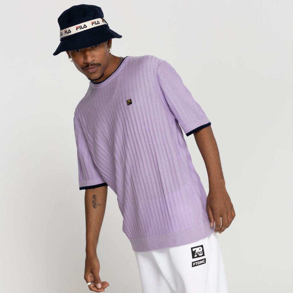 Imagem 4 do produto Camiseta Fila Manga Curta Musso Knitted Textured