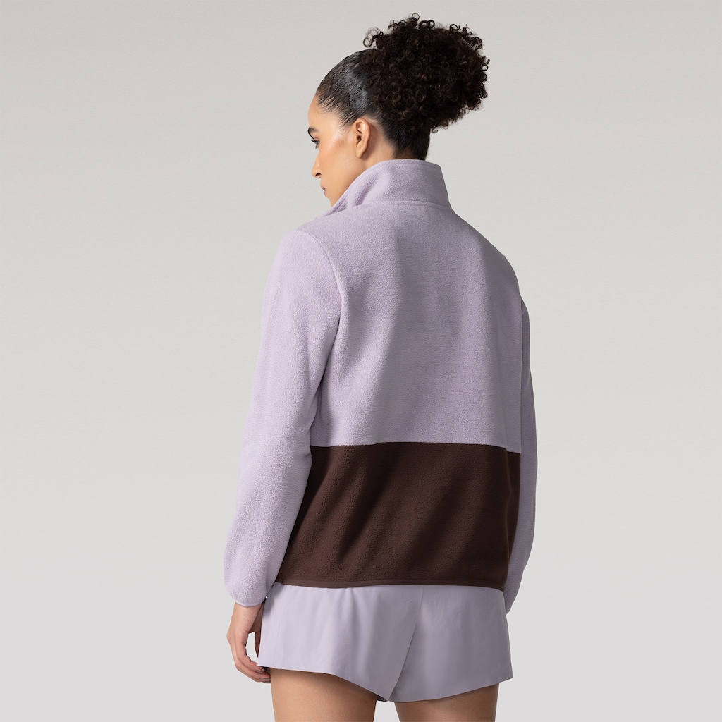 Imagem 2 do produto Blusão Feminino ASICS Meio Zíper Casual
