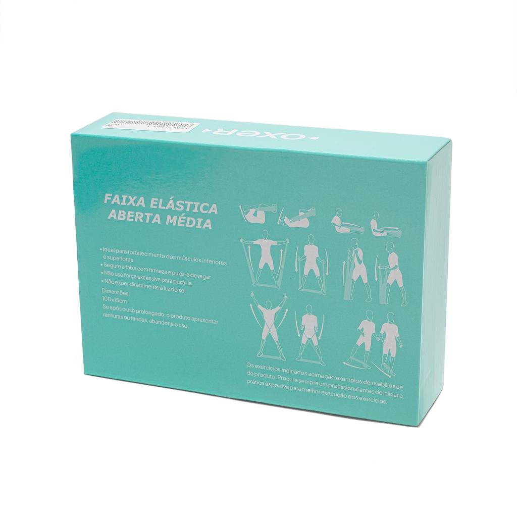 Imagem 3 do produto Faixa Elástica Oxer Aberta Média 15cm