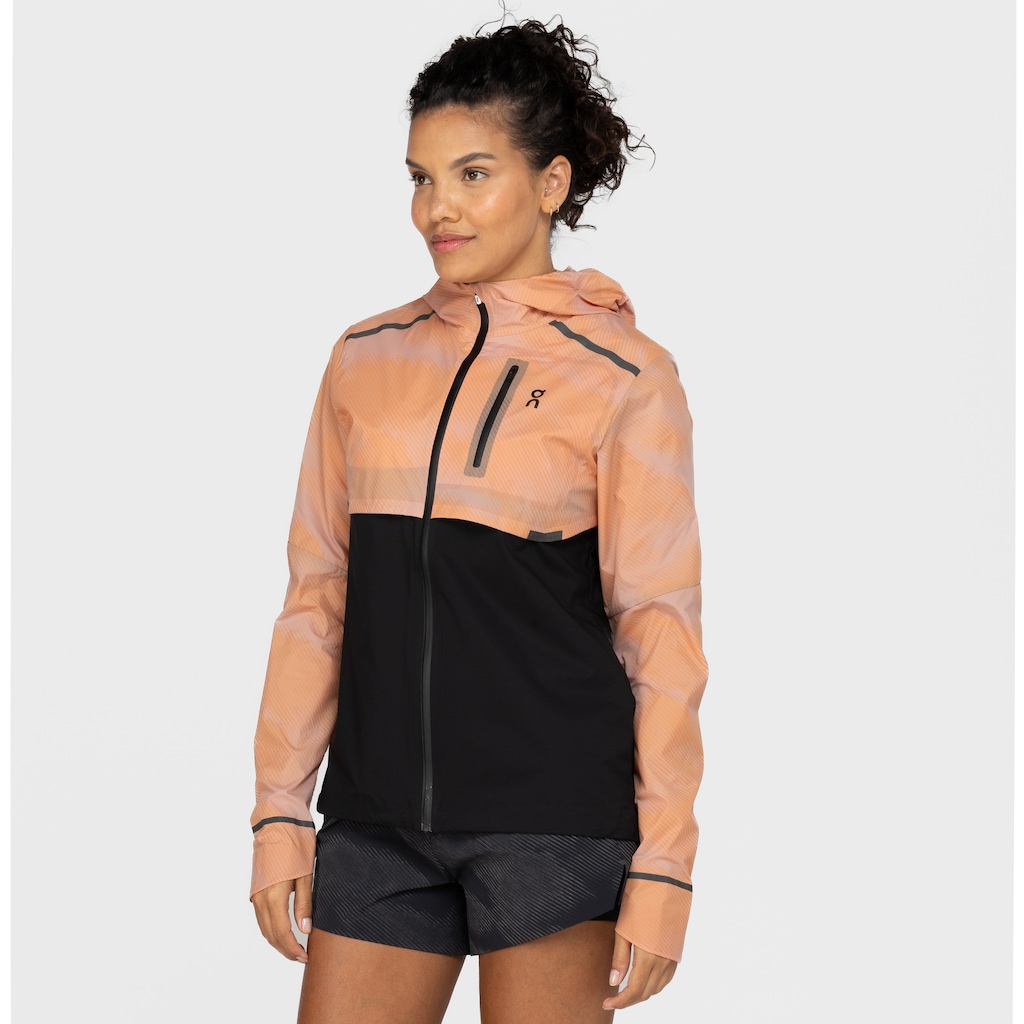 Imagem 4 do produto Jaqueta Corta-Vento Feminina On Running com Capuz Weather Lumos