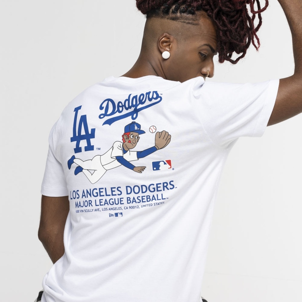 Imagem 4 do produto Camiseta do Los Angeles Dodgers New Era NBA Building