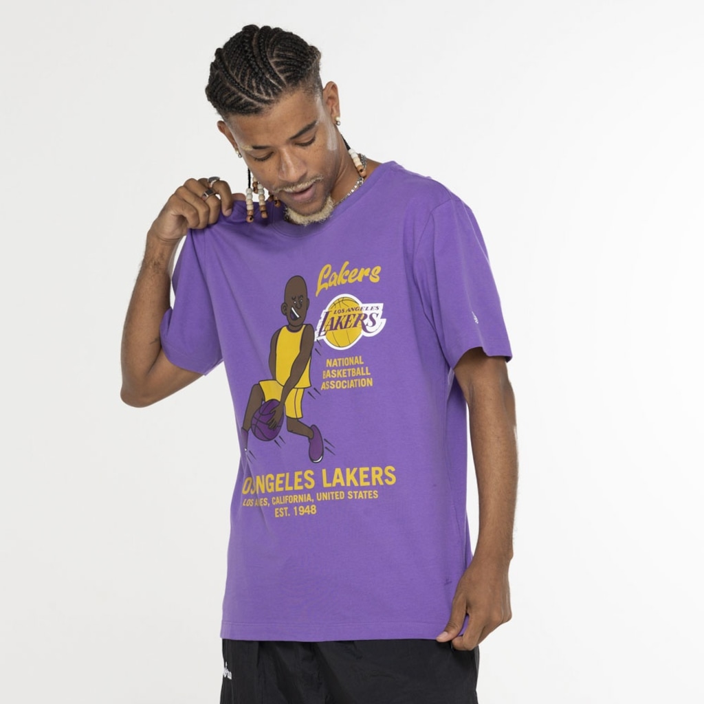 Imagem 3 do produto Camiseta Los Angeles Lakers New Era NBA Building