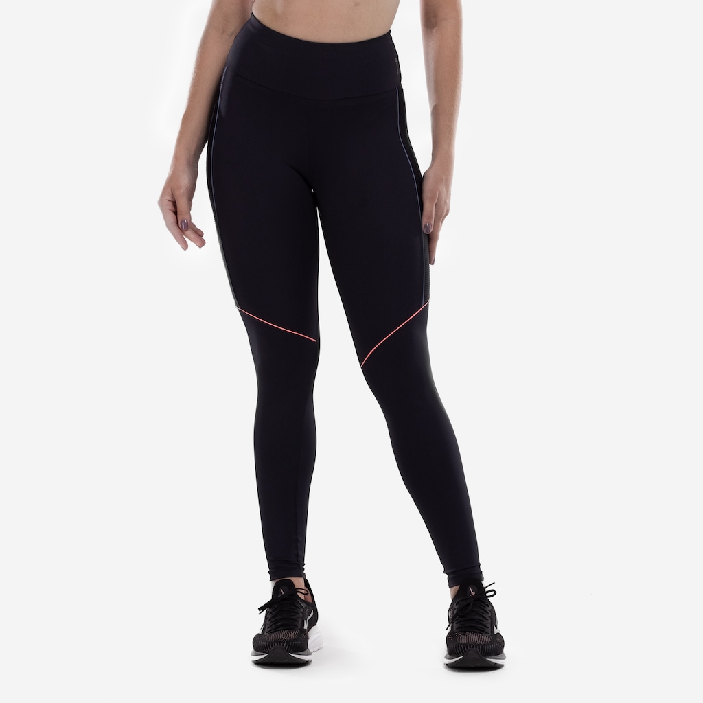 Imagem 3 do produto Calça Legging Feminina Oxer Textura New Média Compressão Cós Médio