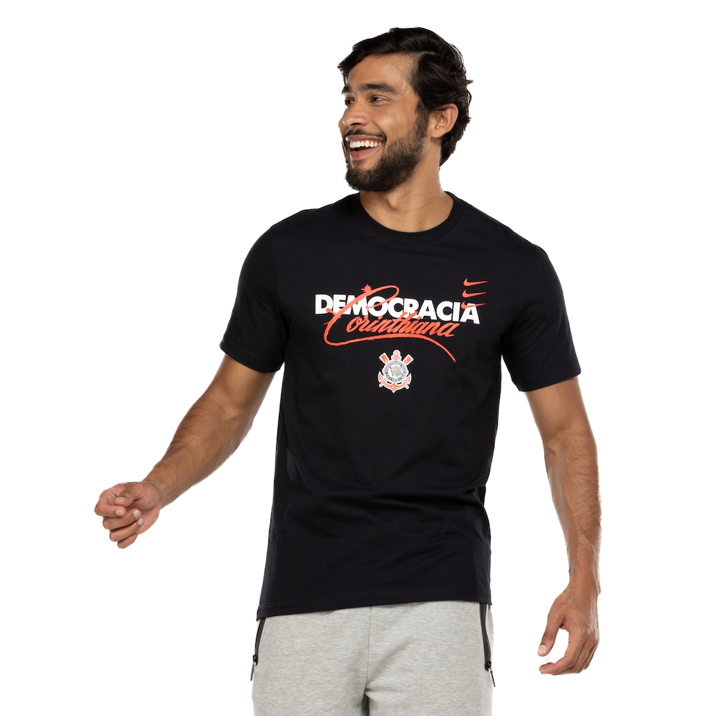 Imagem 1 do produto Camiseta do Corinthians Nike Masculina Verbiage