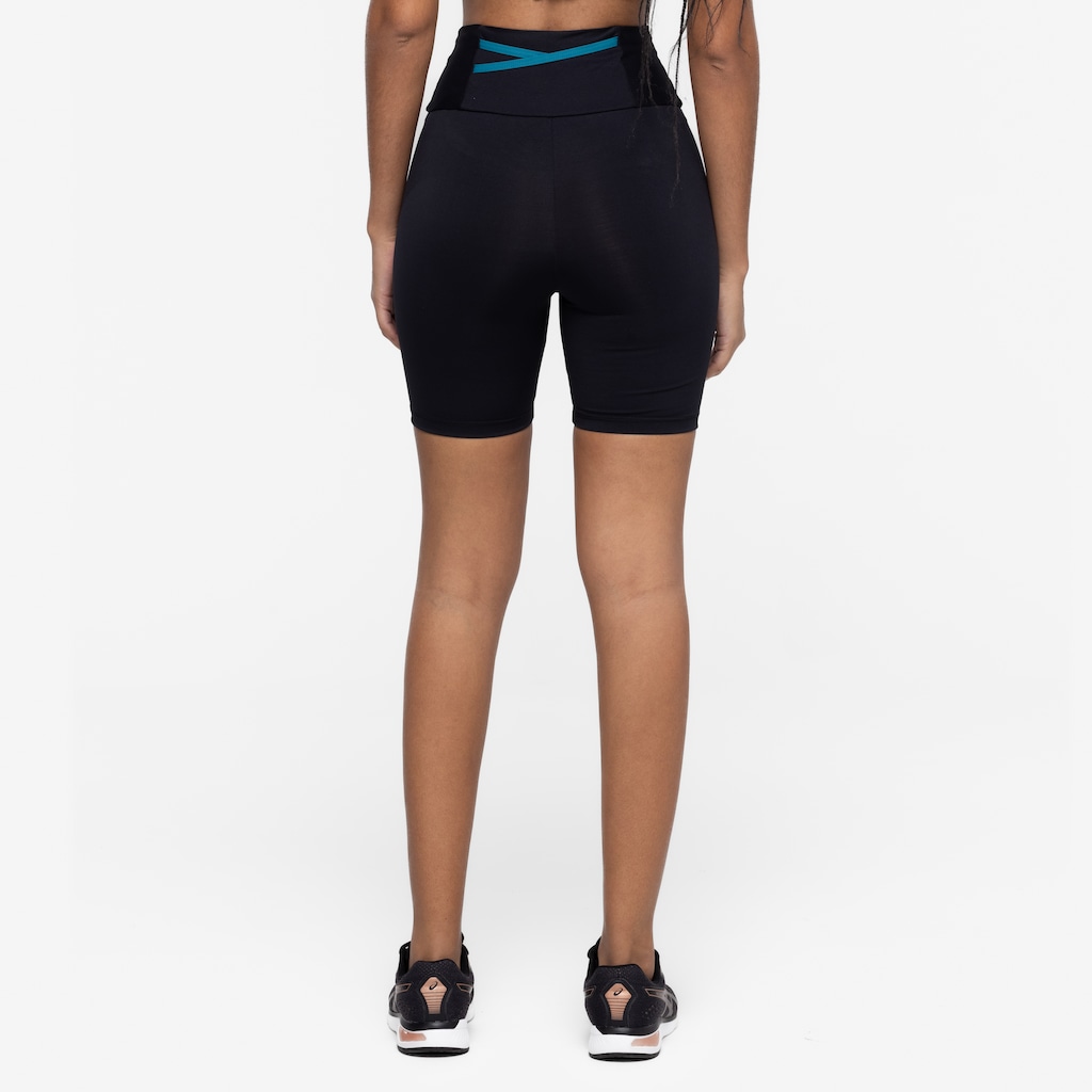 Imagem 2 do produto Bermuda Feminina Oxer Bolso Traseiro Cós Médio Alta Compressão