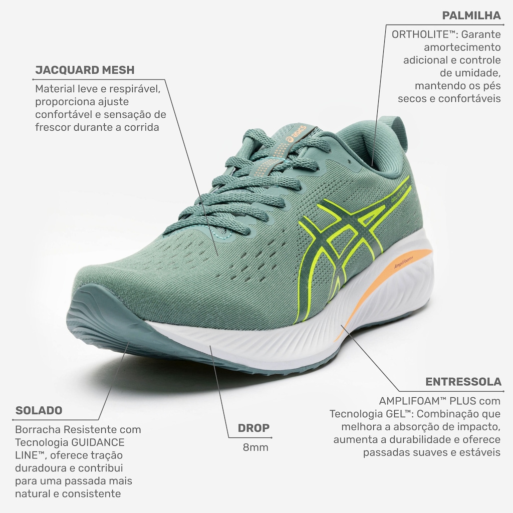 Imagem 2 do produto Tênis ASICS Gel-Excite 10 Masculino