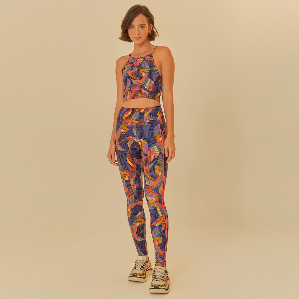 Imagem 3 do produto Calça Legging Feminina Farm Andorinha Listrada