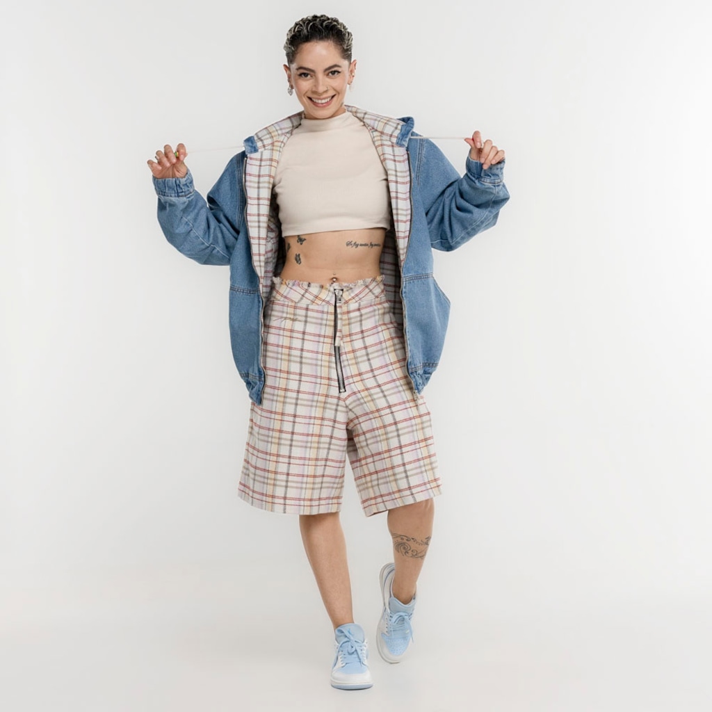 Imagem 2 do produto Jaqueta Piet Com Capuz Washed Denim