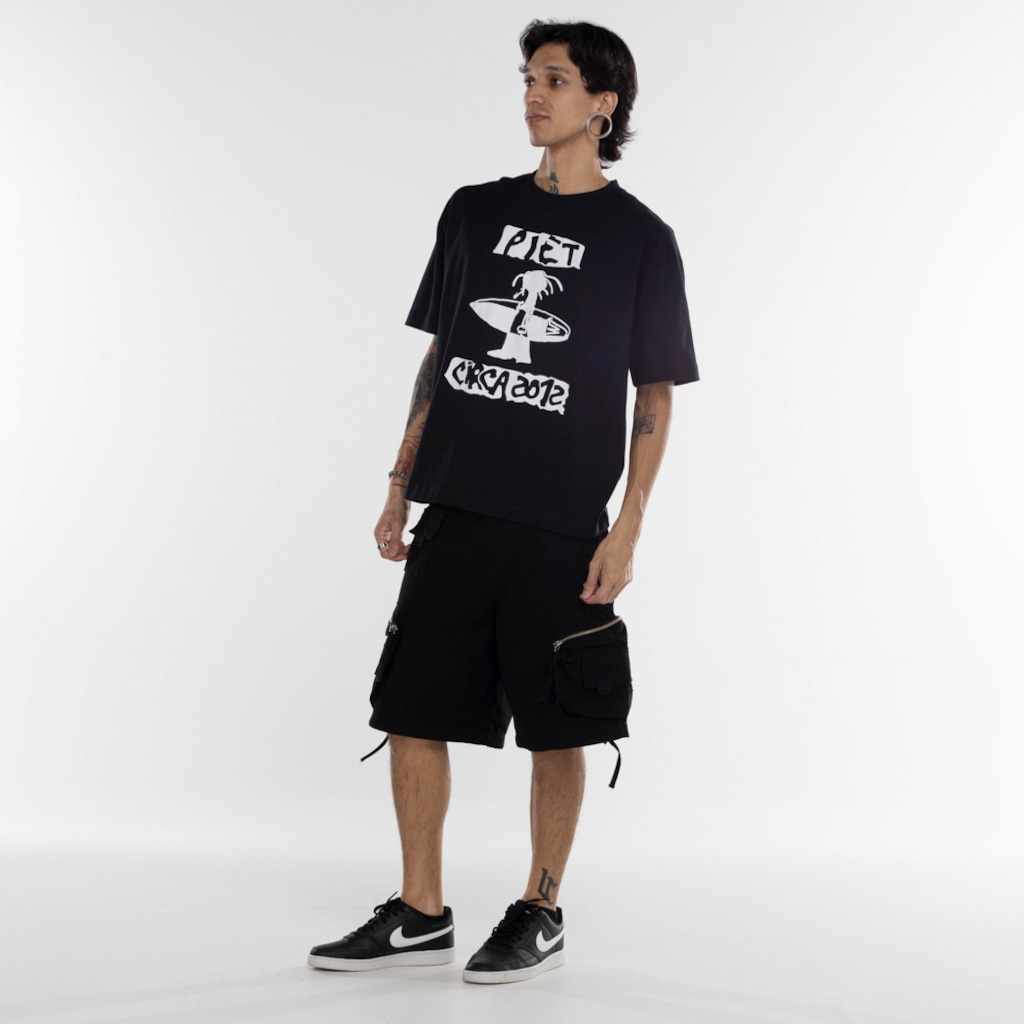 Imagem 2 do produto Camiseta Piet Manga Curta Dada Black