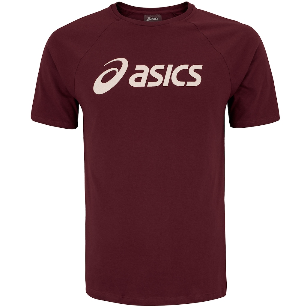 Imagem 1 do produto Camiseta Masculina ASICS Manga Curta Meia Malha Raglan