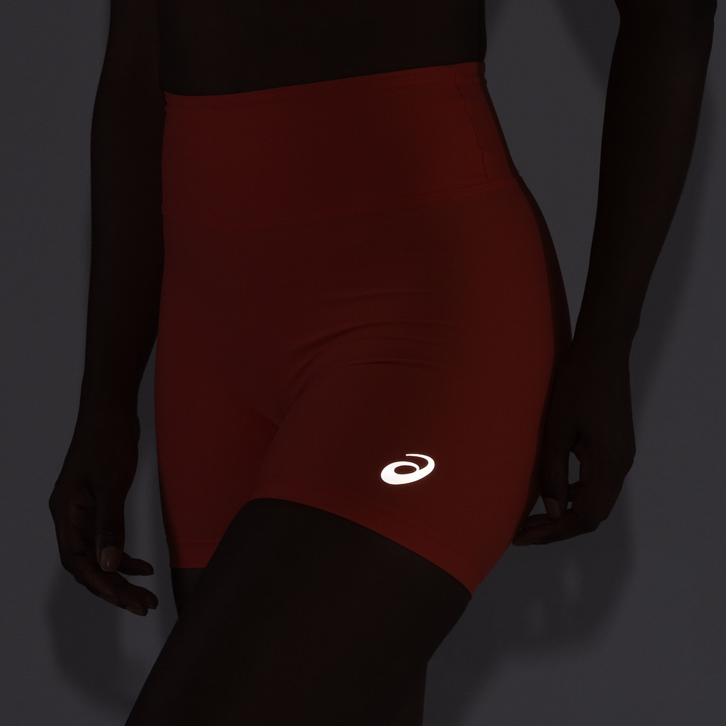 Imagem 5 do produto Short Feminino ASICS Média Compressão Cós Médio Bolso Costas