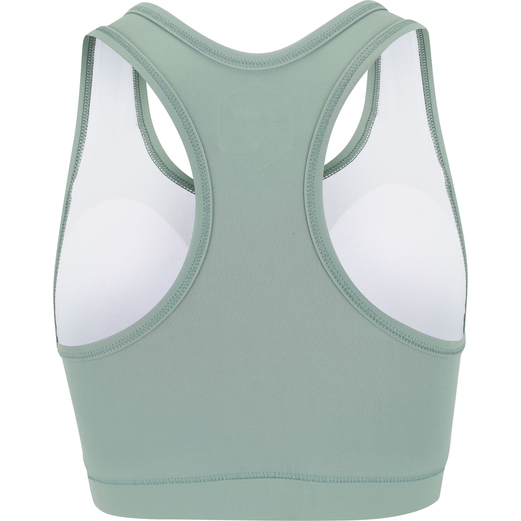 Imagem 2 do produto Top Fitness com Bojo Removível ASICS Basic Logo Média Sustentação Adulto