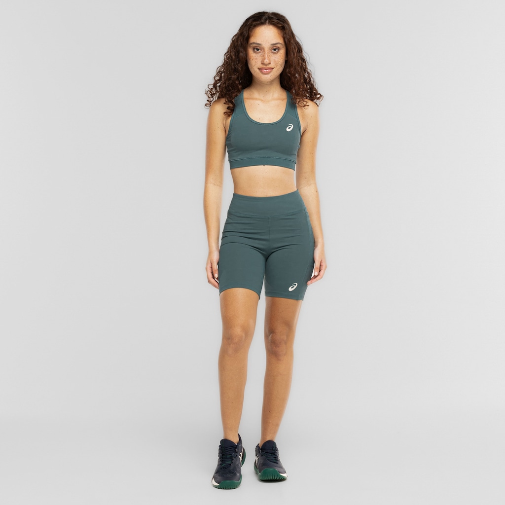 Imagem 3 do produto Top Fitness com Bojo Removível ASICS Basic Logo Média Sustentação Adulto