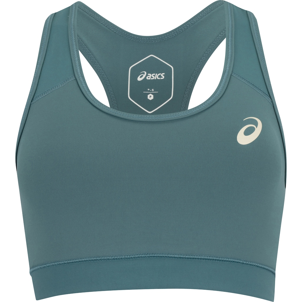 Imagem 4 do produto Top Fitness com Bojo Removível ASICS Basic Logo Média Sustentação Adulto