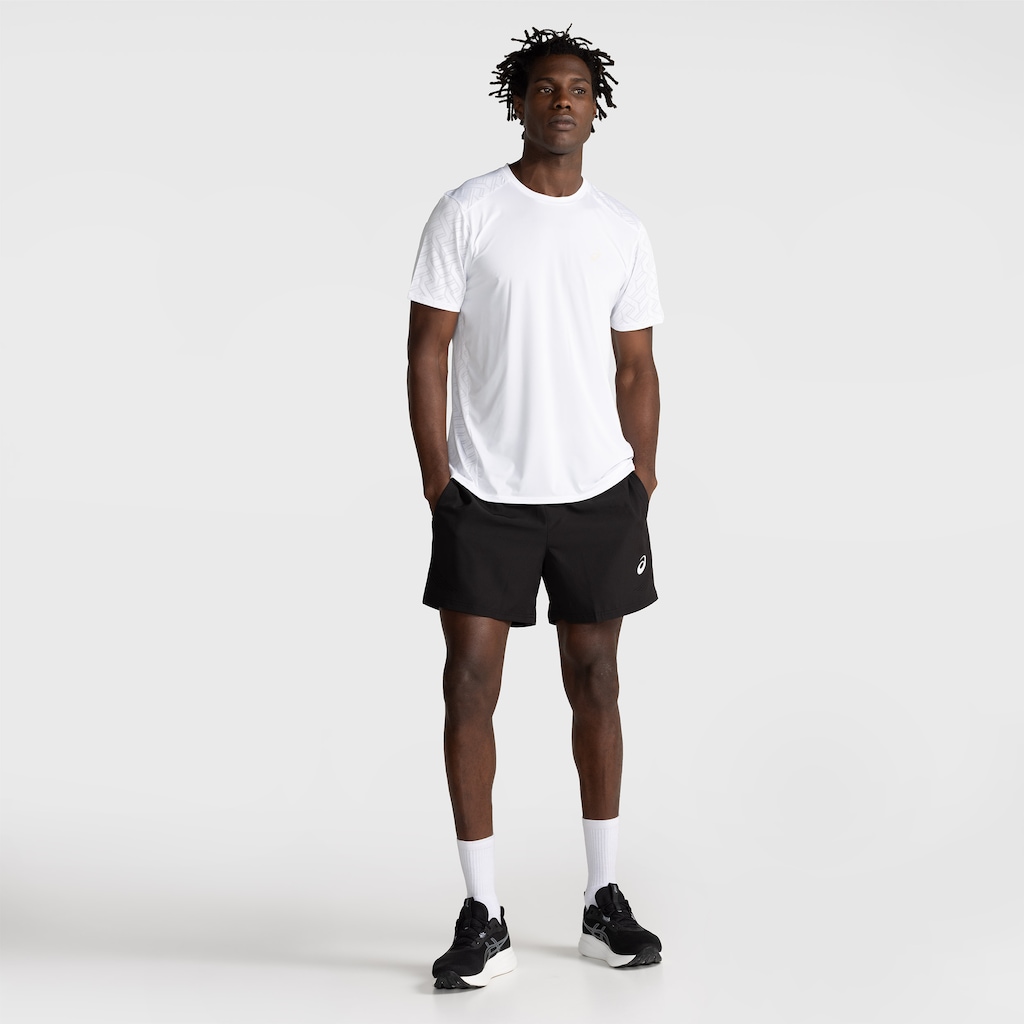 Imagem 3 do produto Camiseta Masculina ASICS Manga Curta Jacquard Antiodor Cava Tradicional