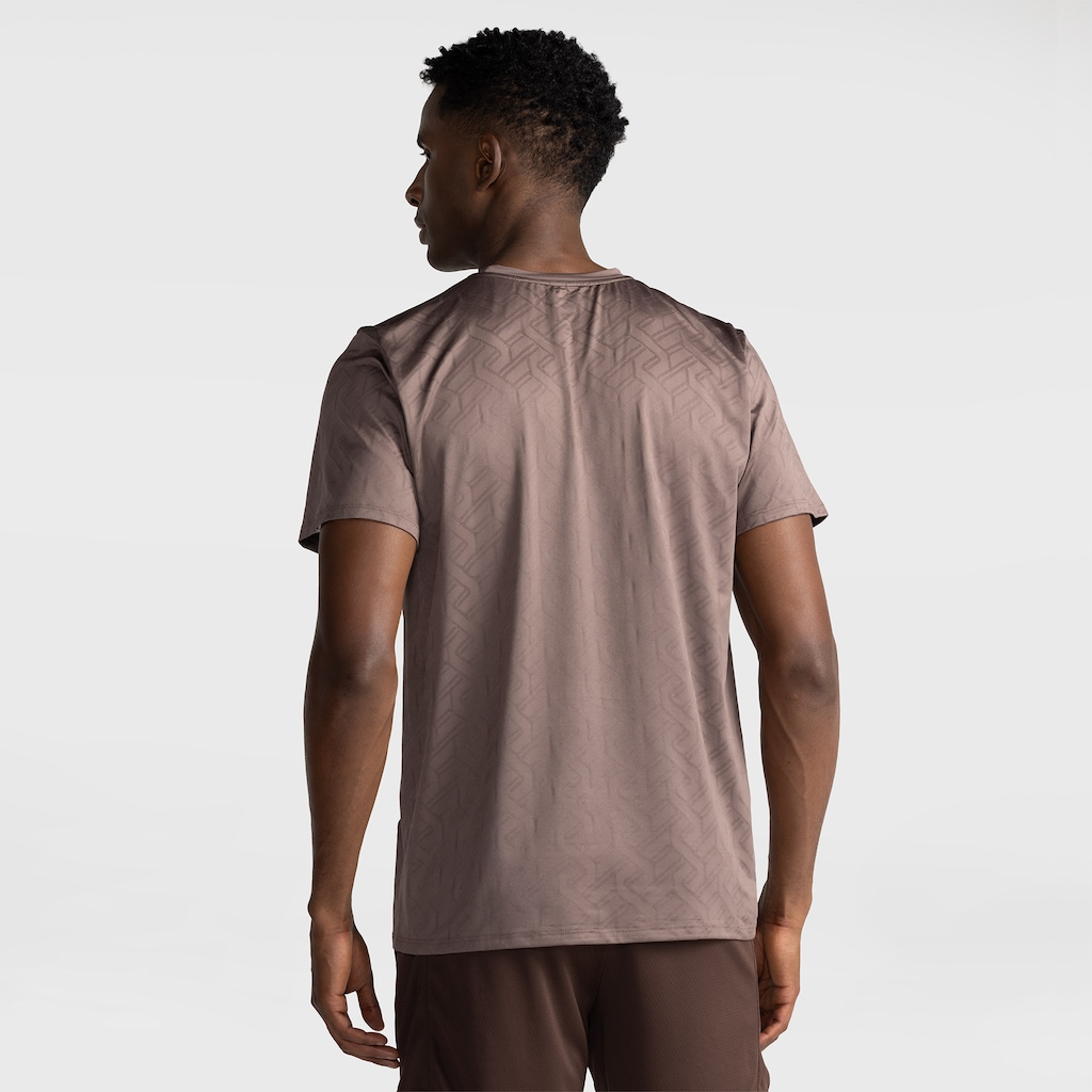 Imagem 2 do produto Camiseta Masculina ASICS Manga Curta Jacquard Antiodor Cava Tradicional