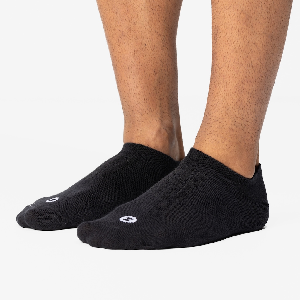 Imagem 3 do produto Kit 3 Pares de Meias Invisível Esportiva Light Tamanho 39-44 Oxer Adulto