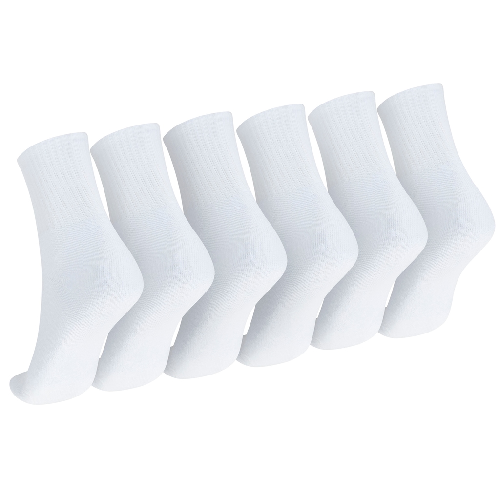 Imagem 2 do produto Kit de Meias Cano Médio Oxer com 3 Pares Atoalhada Tamanho 34 a 38 Adulto