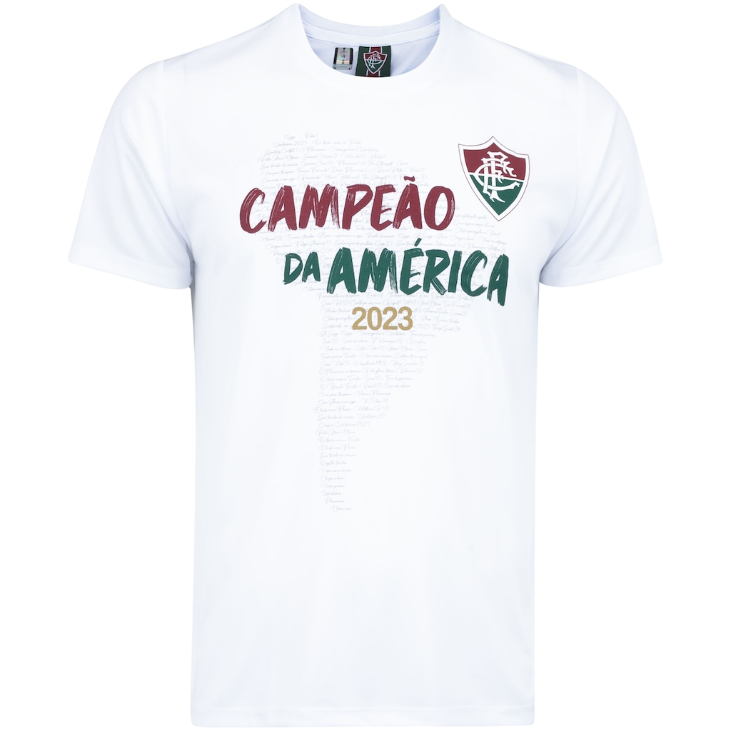 Imagem 1 do produto Camiseta do Fluminense Braziline Masculina Campeão da Libertadores