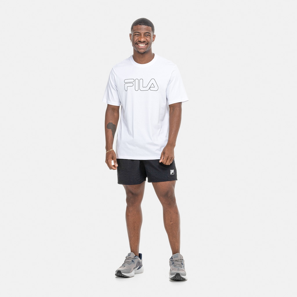Imagem 3 do produto Camiseta Masculina Fila Manga Curta Letter Outline