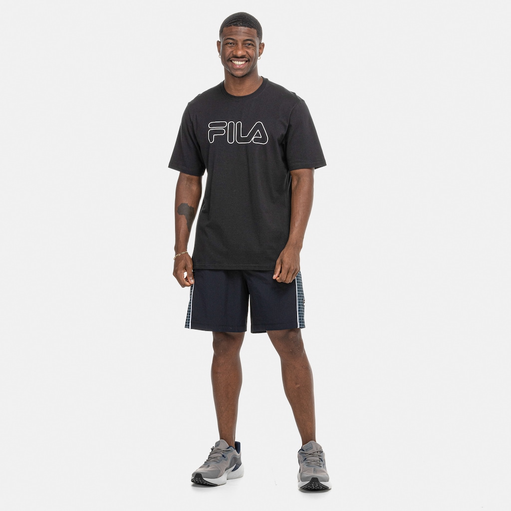 Imagem 3 do produto Camiseta Masculina Fila Manga Curta Letter Outline