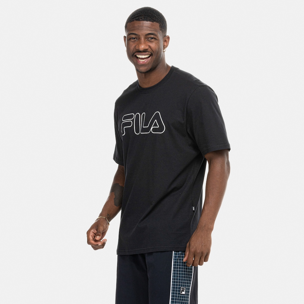 Imagem 4 do produto Camiseta Masculina Fila Manga Curta Letter Outline