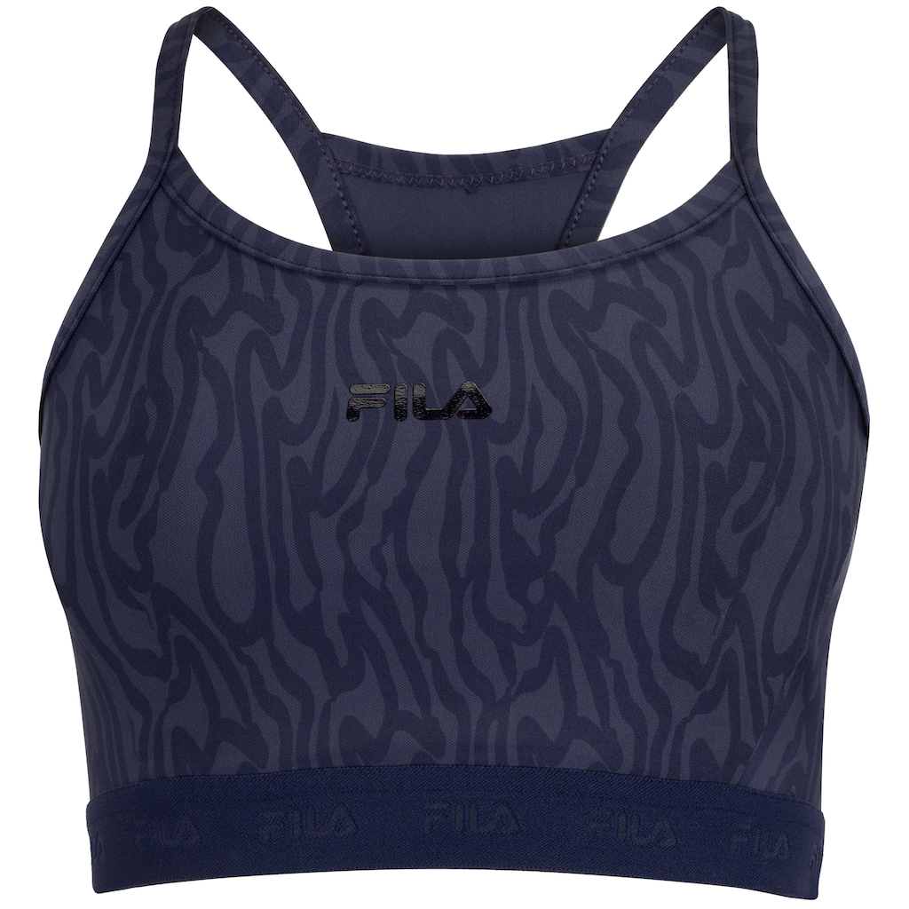 Imagem 1 do produto Top Fitness sem Bojo Fila Média Sustentação Train Elastic IIII Adulto