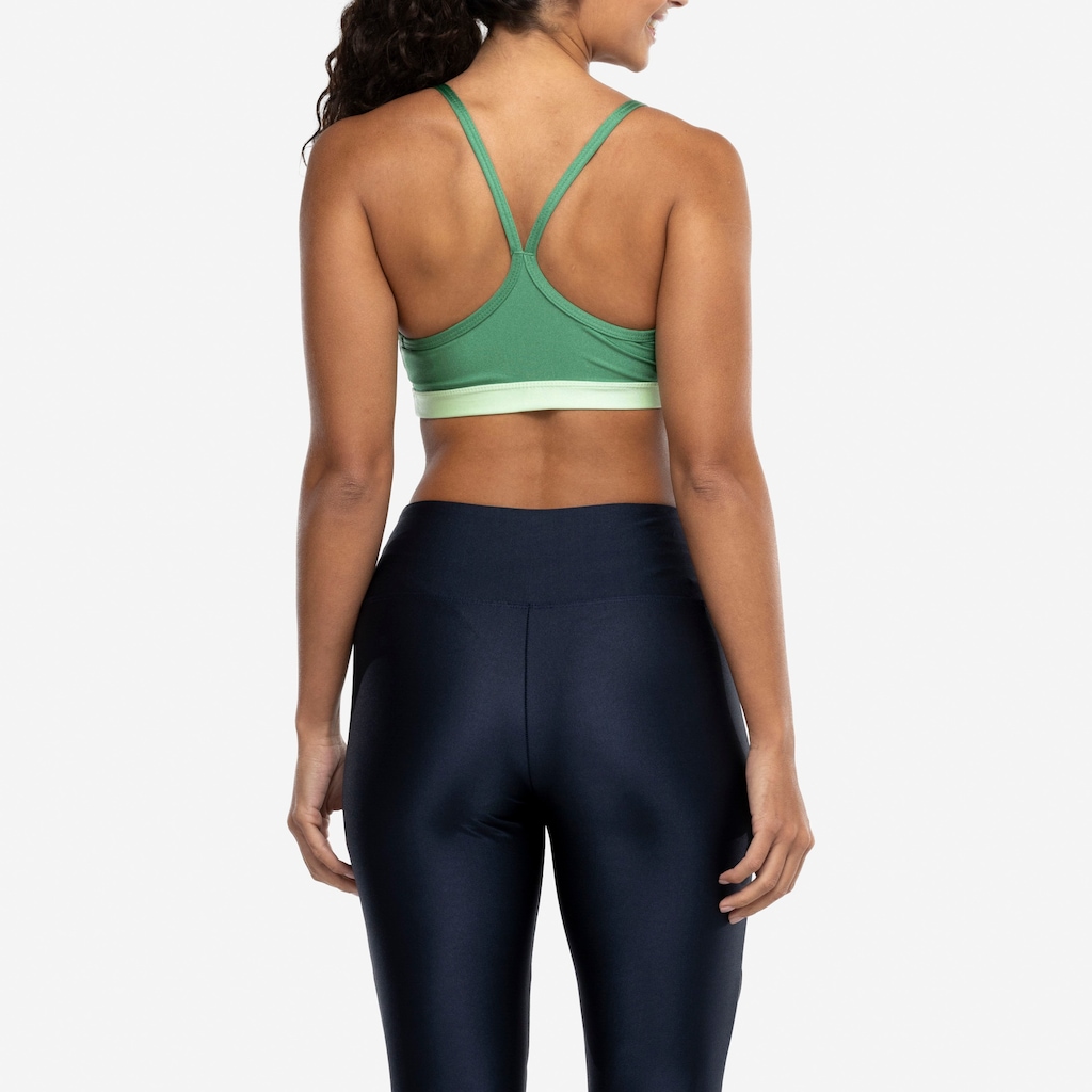 Imagem 2 do produto Top Fitness sem Bojo adidas Baixa Sustentação Latin Fit Solid Adulto