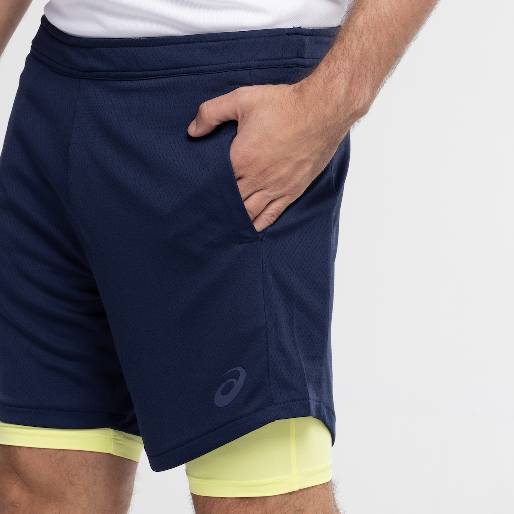 Imagem 4 do produto Bermuda Masculina ASICS Dupla Malha Racket