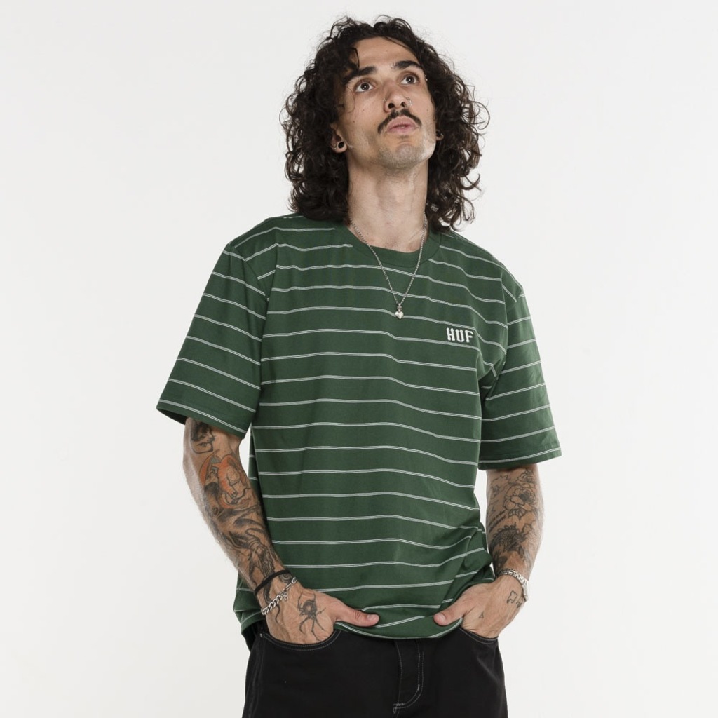 Imagem 3 do produto Camiseta HUF Manga Curta Listrada