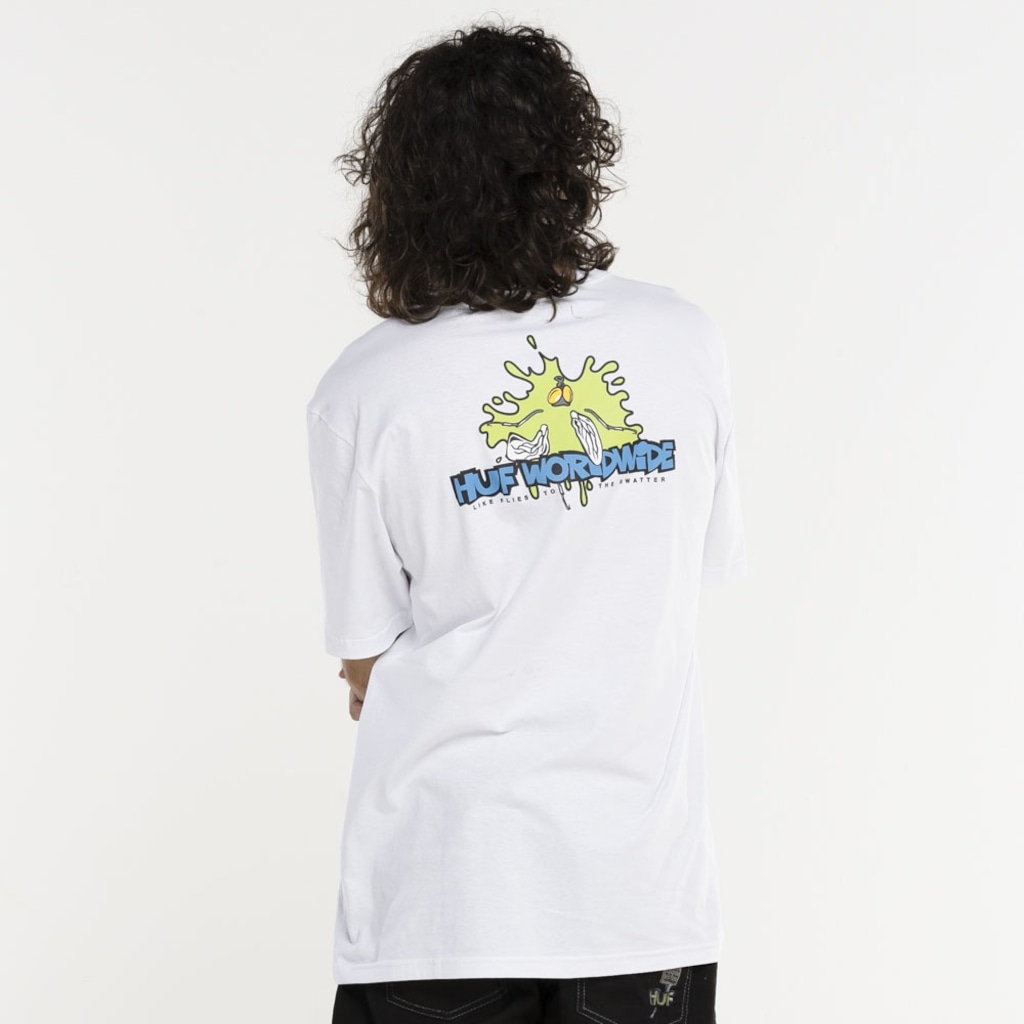 Imagem 3 do produto Camiseta HUF Manga Curta Swart Team SS