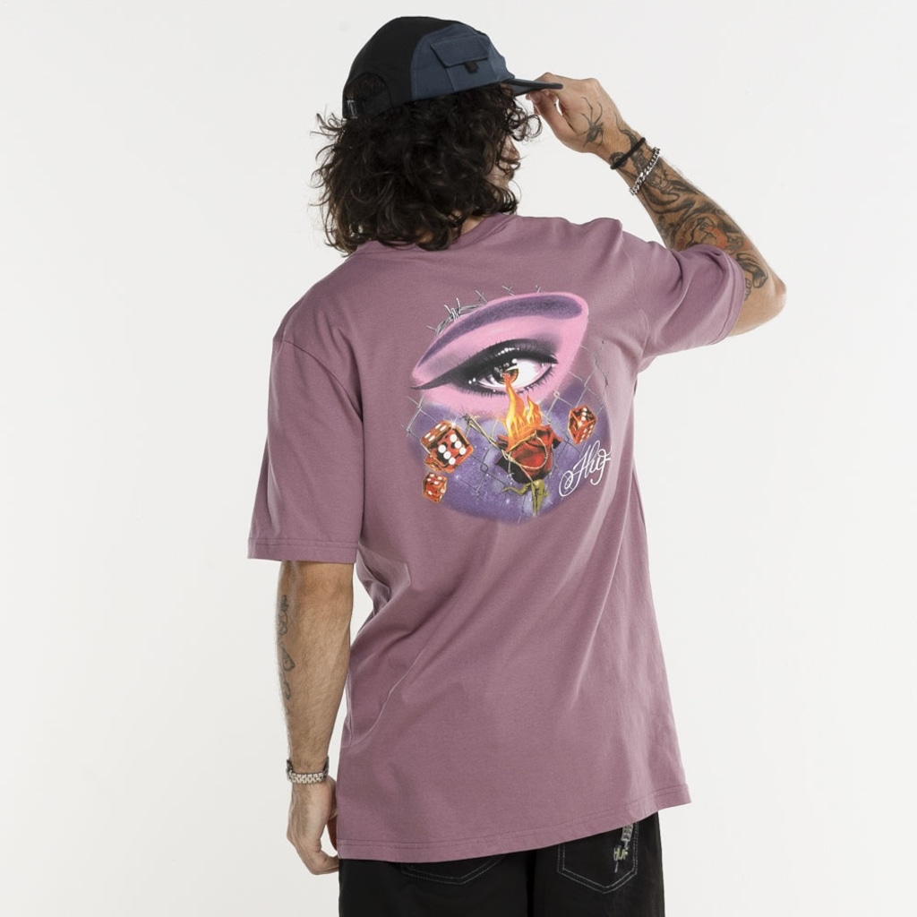 Imagem 3 do produto Camiseta HUF Manga Curta Feline Eye SS