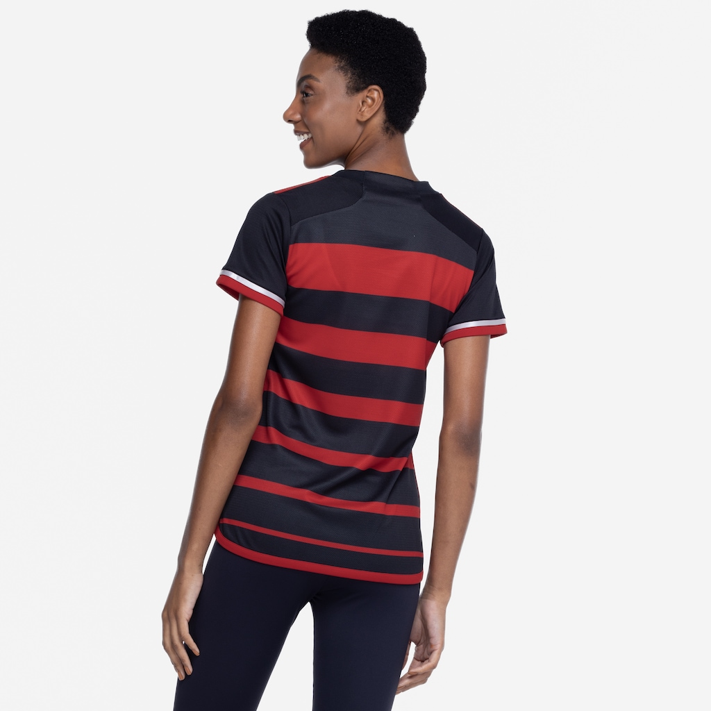 Imagem 2 do produto Camisa do Flamengo I 24 adidas Feminina Torcedora