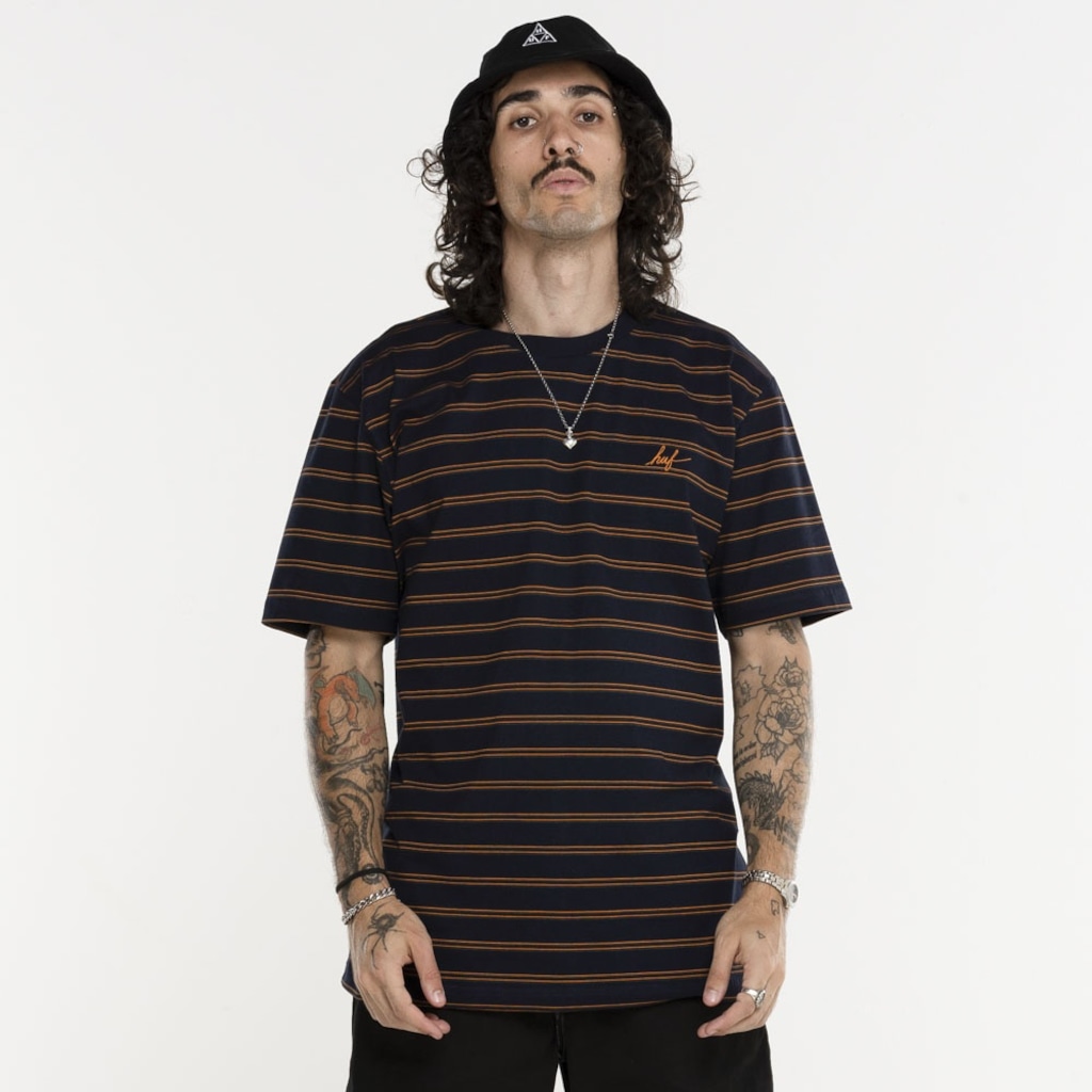 Imagem 2 do produto Camiseta HUF Manga Curta Listrada