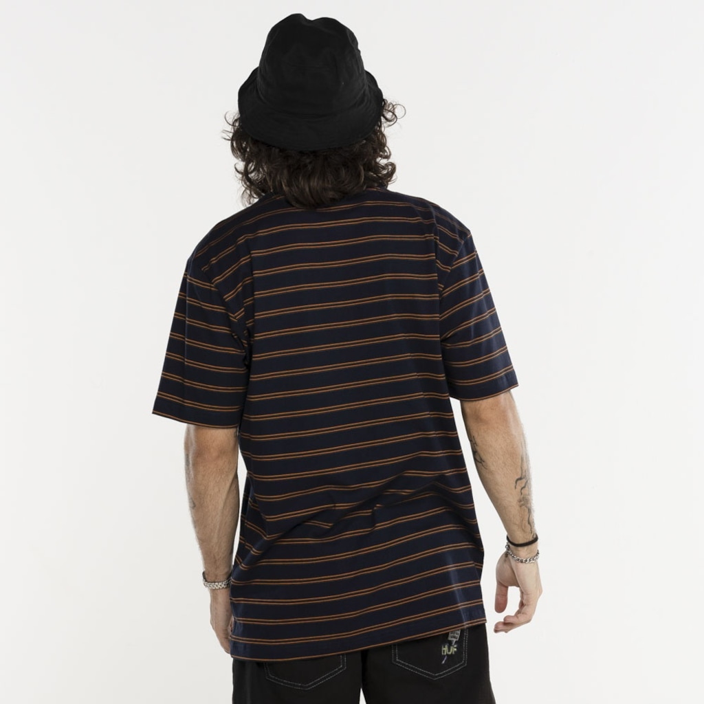 Imagem 3 do produto Camiseta HUF Manga Curta Listrada
