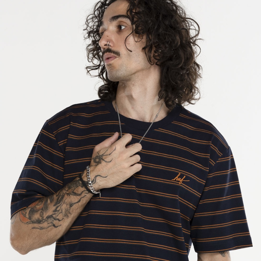 Imagem 4 do produto Camiseta HUF Manga Curta Listrada