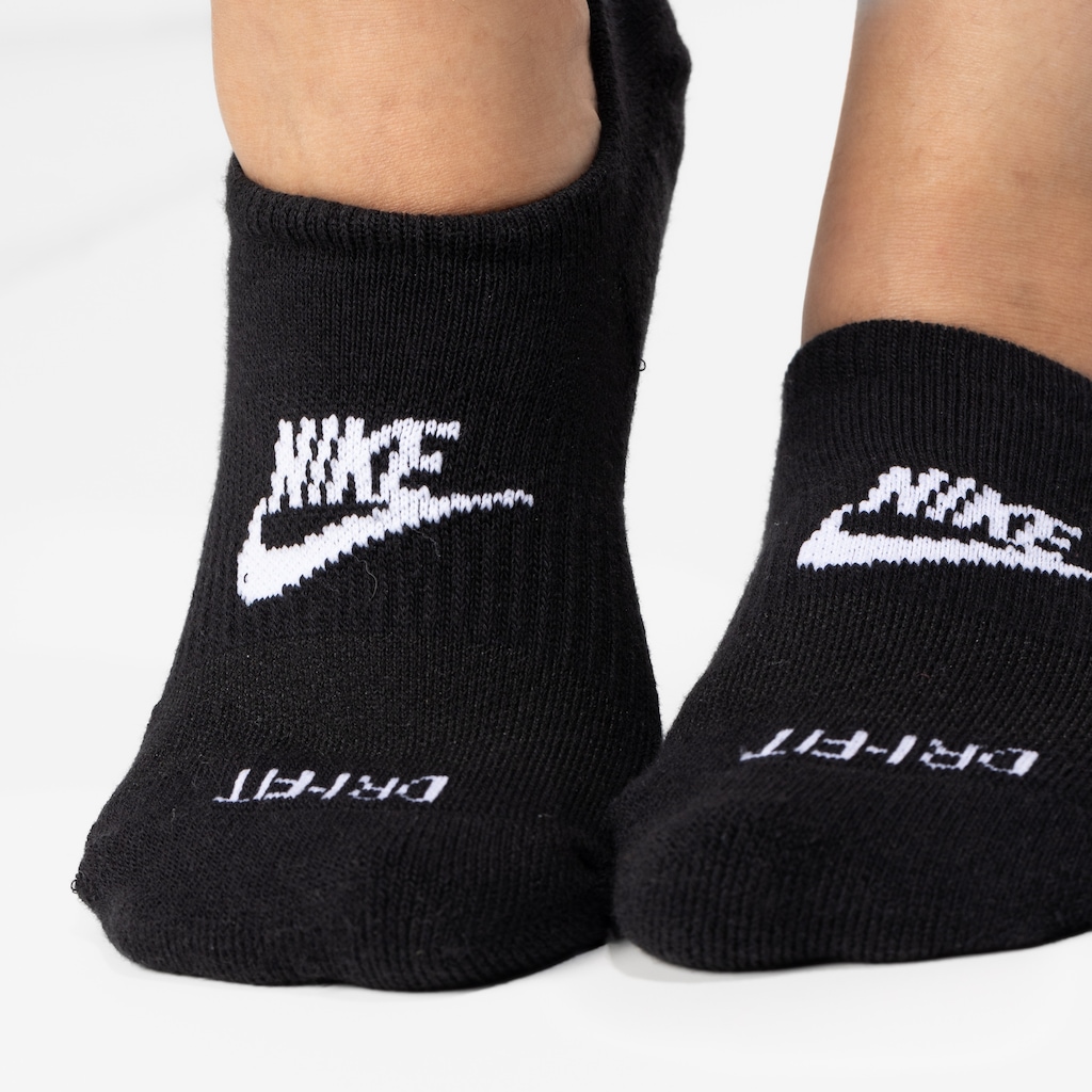 Imagem 5 do produto Kit de Meias Nike Everyday Plus Cushioned Footie com 3 Pares Adulto